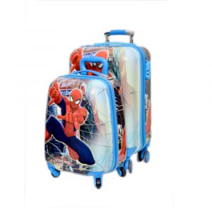 Spiderman School Trolley League Bag
